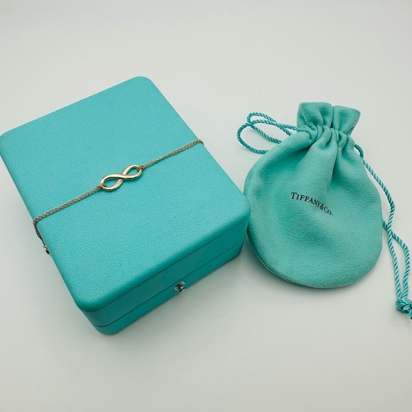 RARE Tiffany & Co. Rubedo Gold Mix Infinity Bracelet 6” with Packaging - Picture 12 of 12